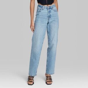 NWT!! Women’s High-Rise EasyRigid Straight Jeans | Wild Fable Size: 2